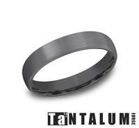 Benchmark Tantalum  4.5mm  Satin Euro Wedding Band Size 11