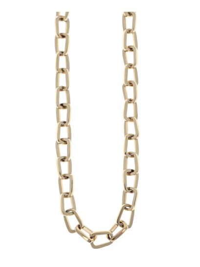 King Baby 10 Karat yellow Gold Pop Top Cut Out Necklace 24 inch