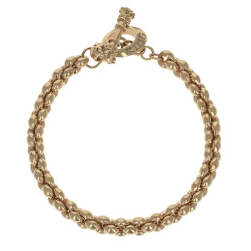 REAL 10k Gold Bracelet Byzantine Box 9