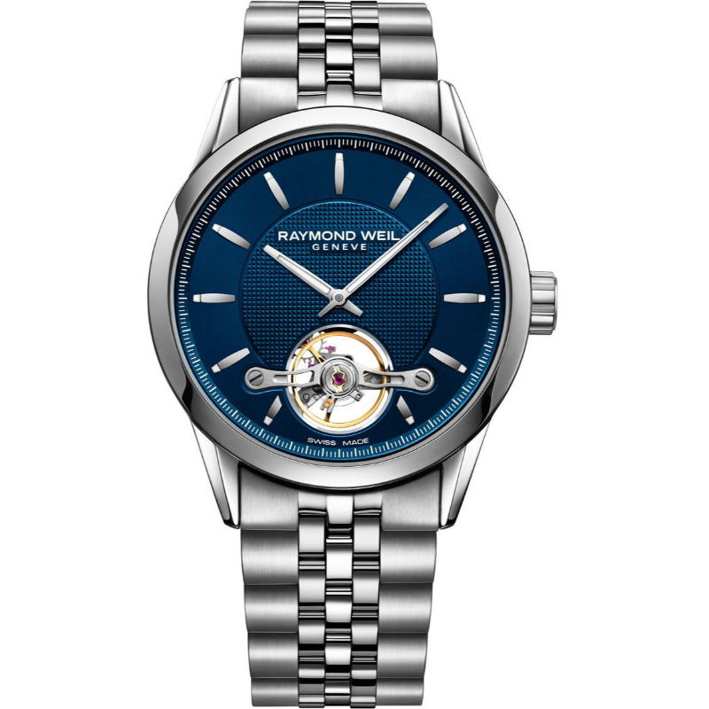 Raymond Weil Stainless Steel Freelancer Automatic Blue Dial 42MM (2780-ST-50001)
