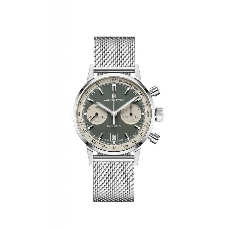 Hamilton Stainless Steel Intra-Matic Automatic Chronograph 40mm (H38416160)