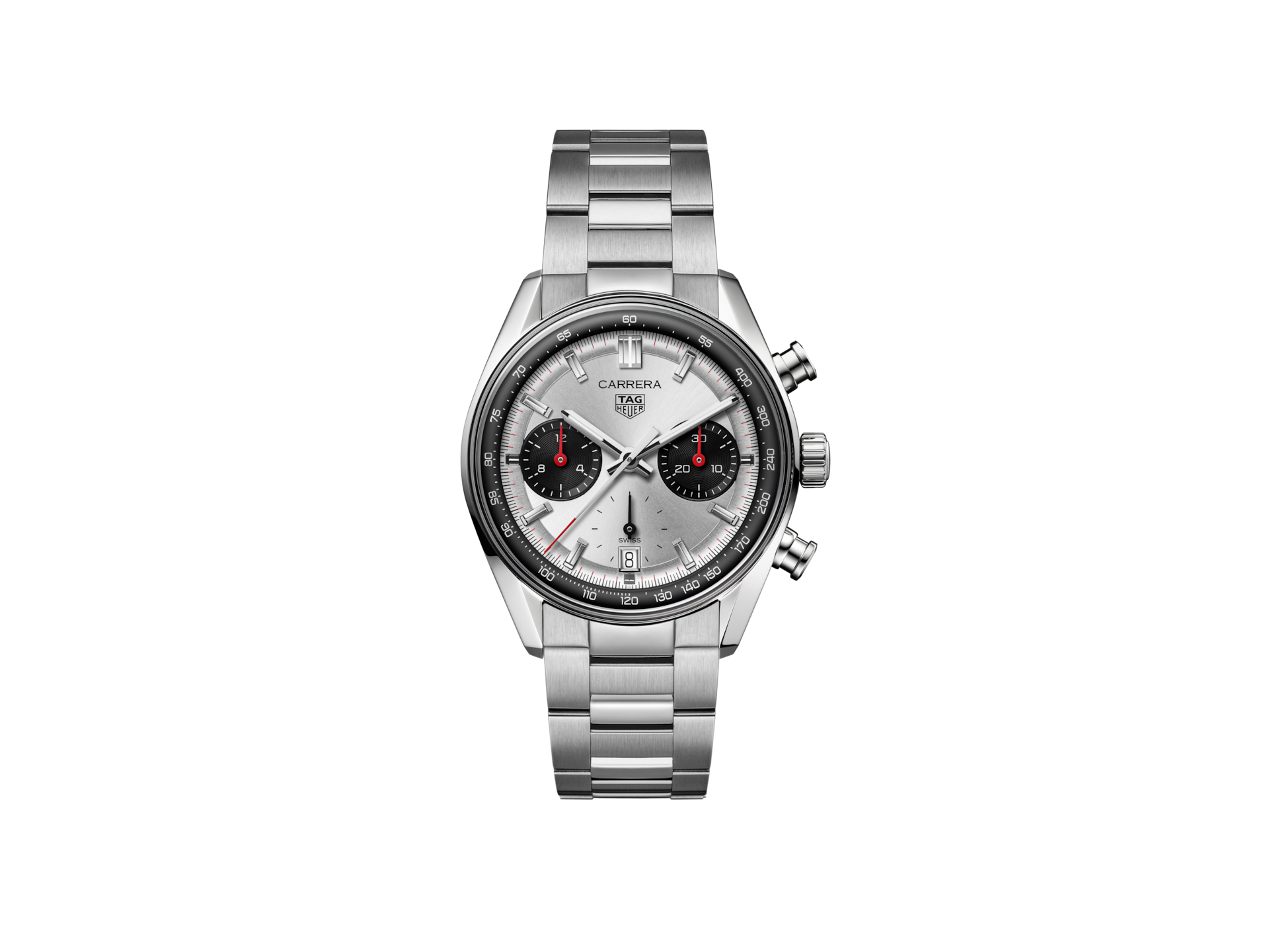 TAG Heuer Carrera Chronograph (CBS2216.BA0041)
Automatic, 39 mm, Steel