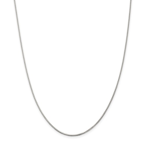 Sterling Silver 1.10mm Box Chain 24