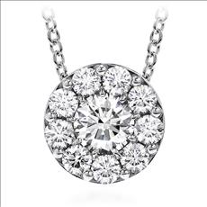 1 ctw. Fulfillment Pendant Necklace in 18K White Gold