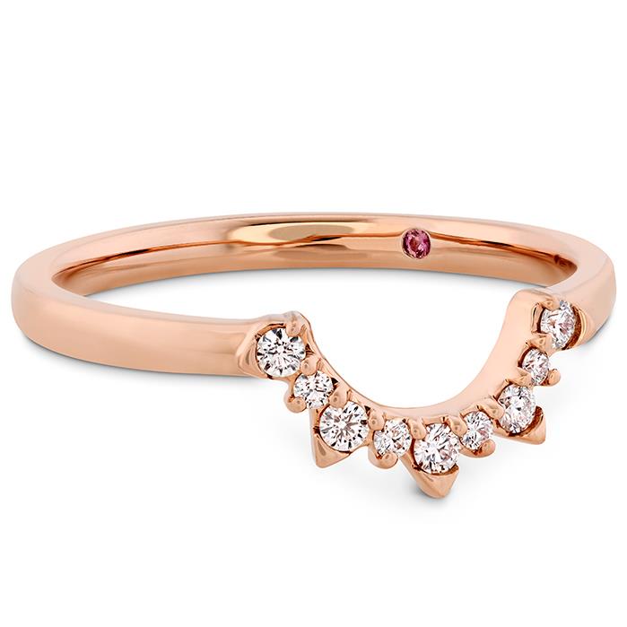 0.1 ctw. Behati Tiara Band in 18K Rose Gold