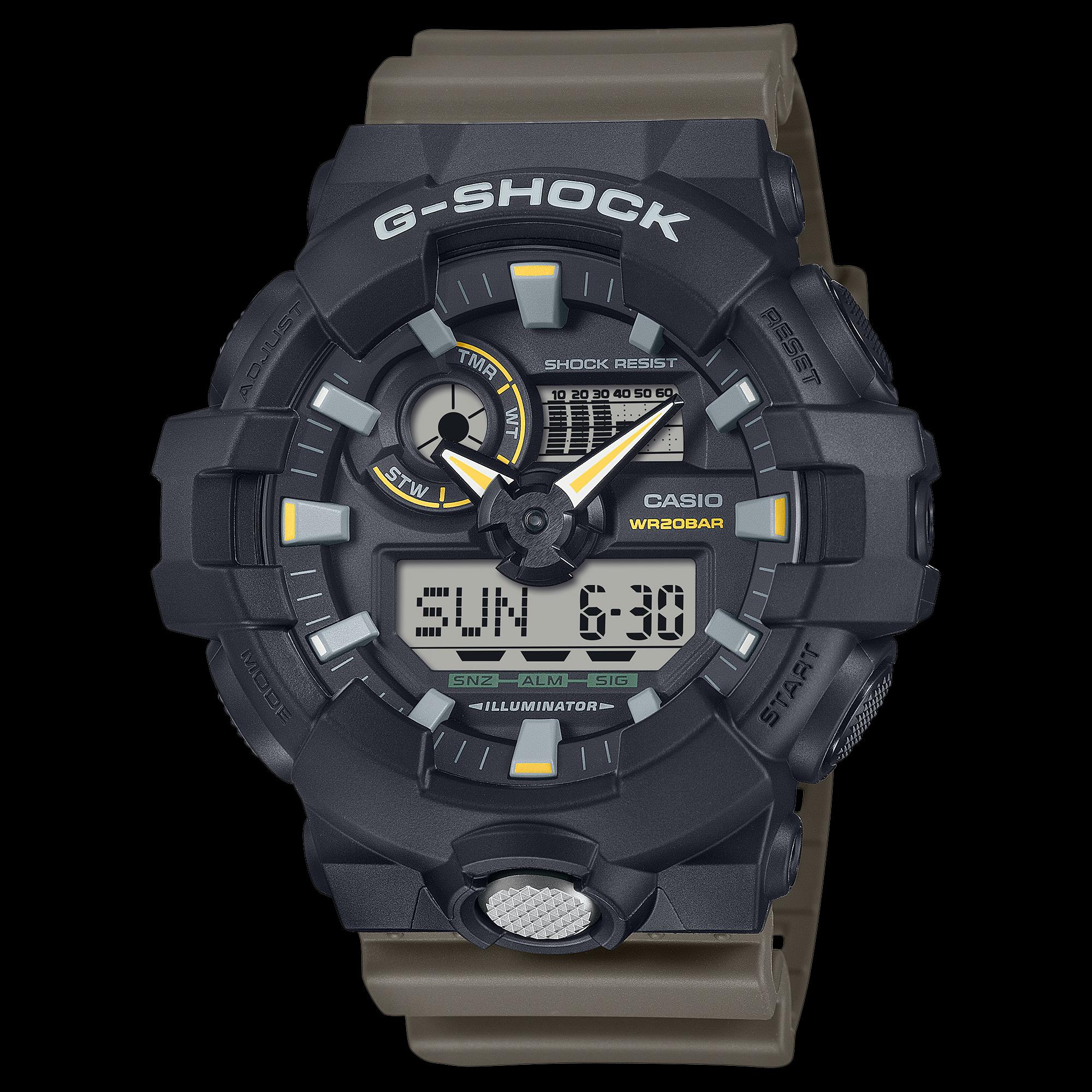 Casio watch black face online